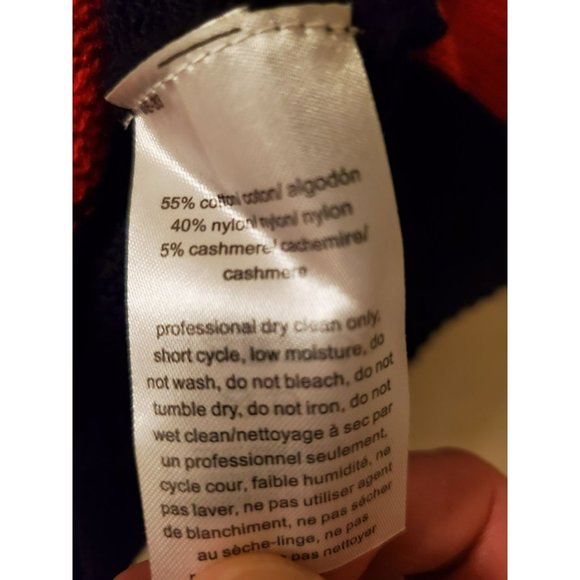 Tommy Hilfiger V-Neck Stripe Sweater - Picture 12 of 12